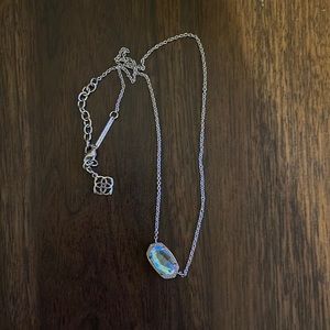 Kendra Scott dichroic glass Elisa necklace